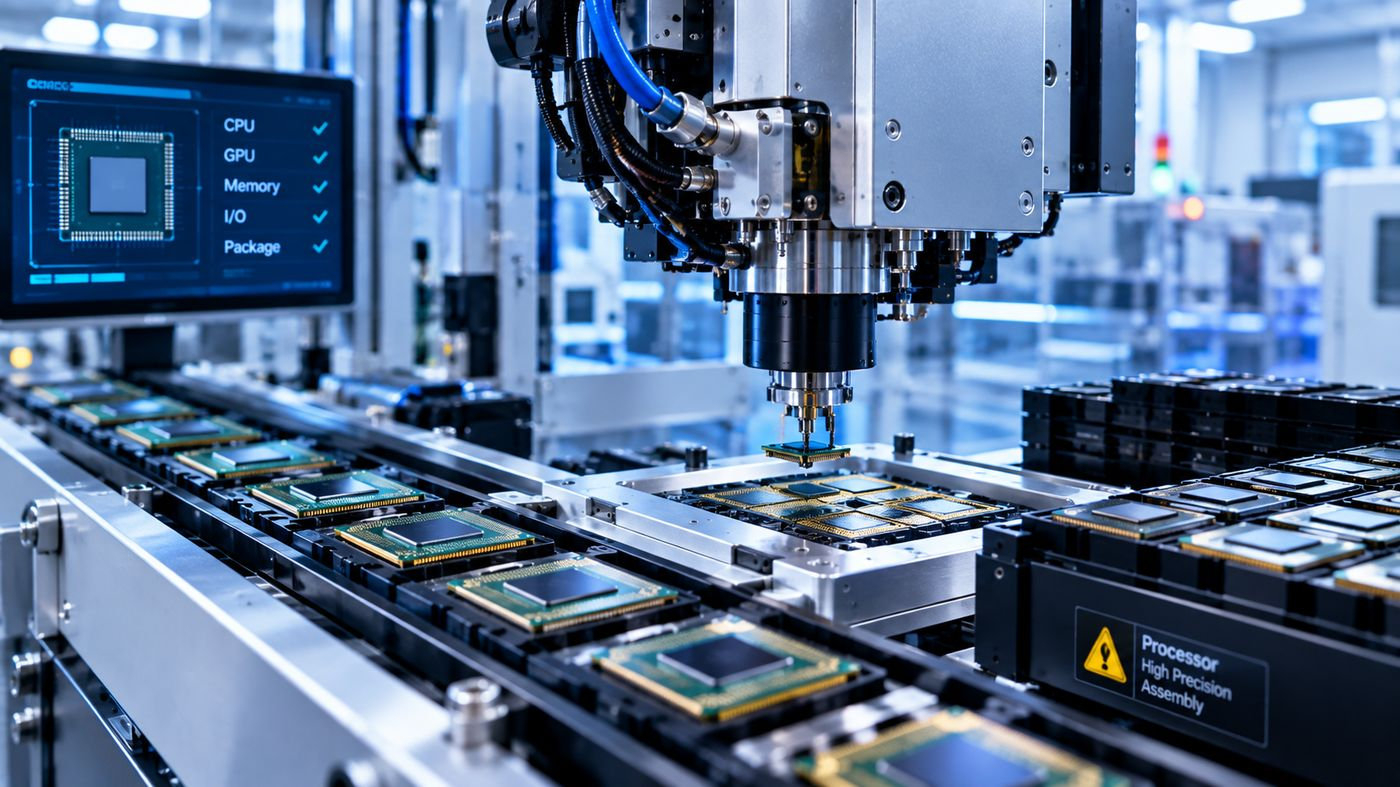 Automated processor assembly line