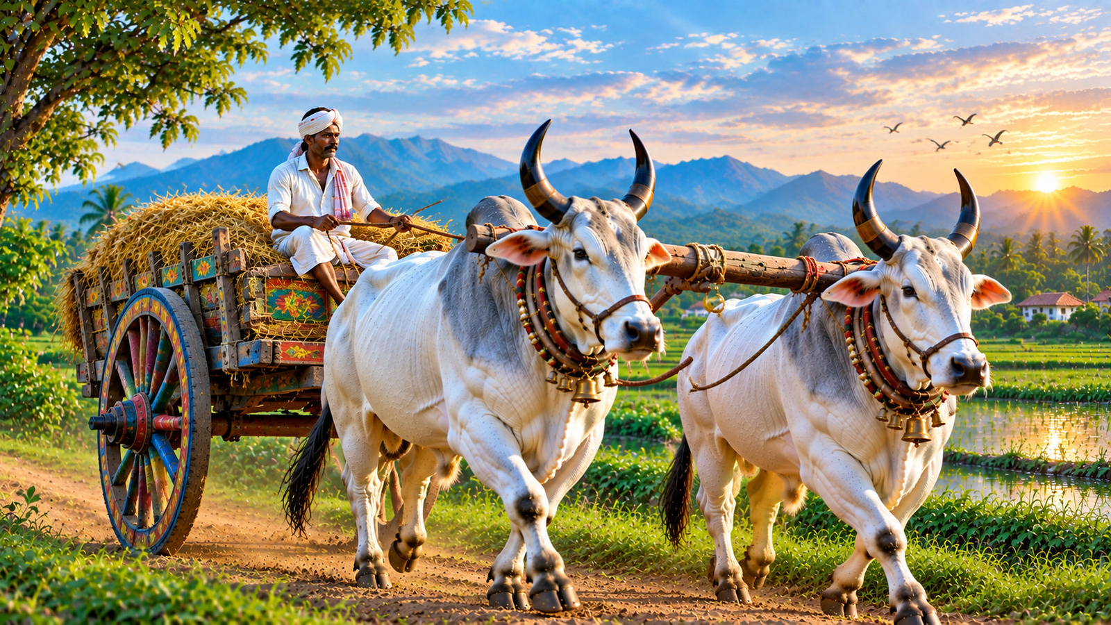 The bullock cart